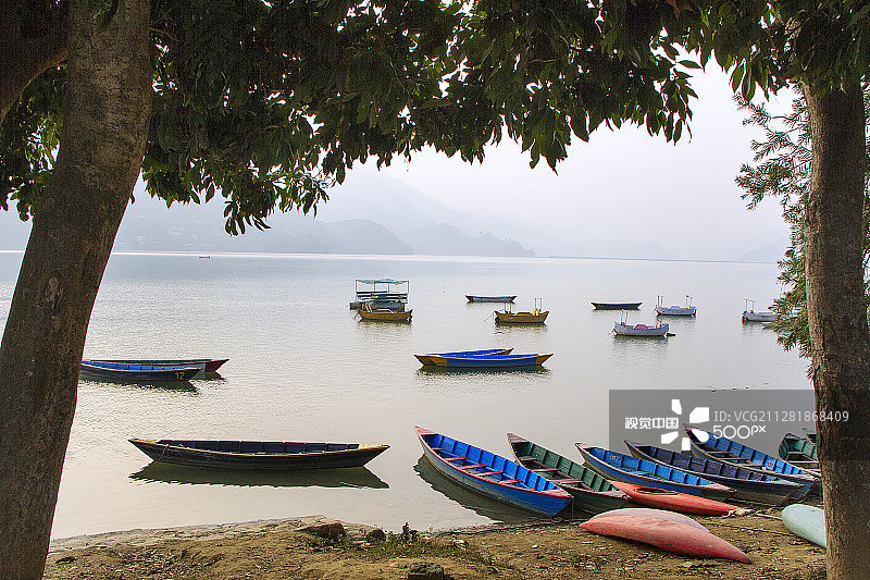 博卡拉，尼泊尔图片素材