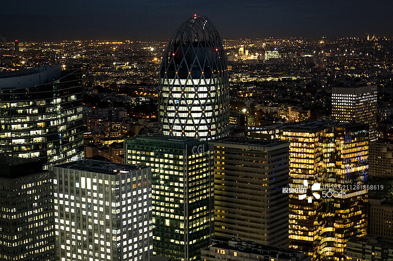 法国拉德芳斯图片素材