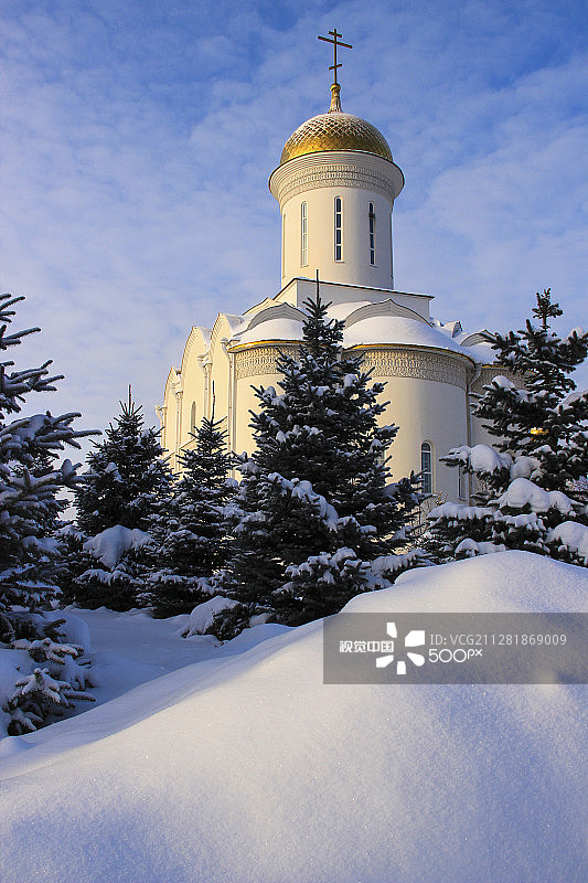 喀山季兰托夫修道院图片素材