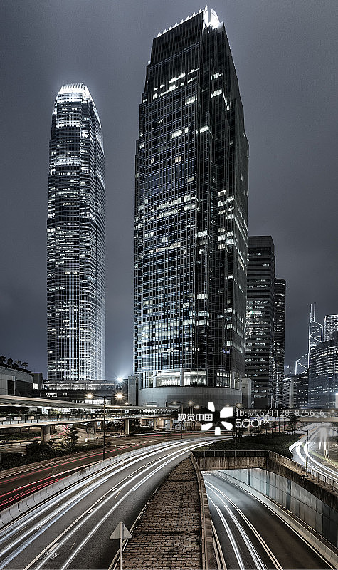 香港的塔楼图片素材