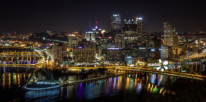 匹兹堡之夜图片素材