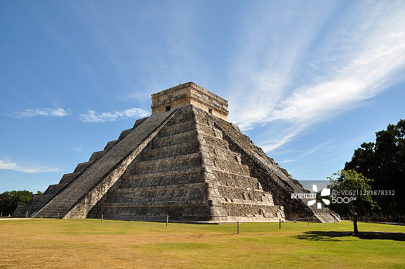 奇琴伊察金字塔图片素材