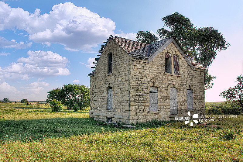 石头房子图片素材