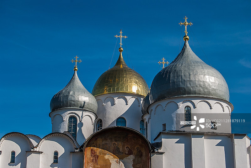 诺夫哥罗德的穹顶图片素材
