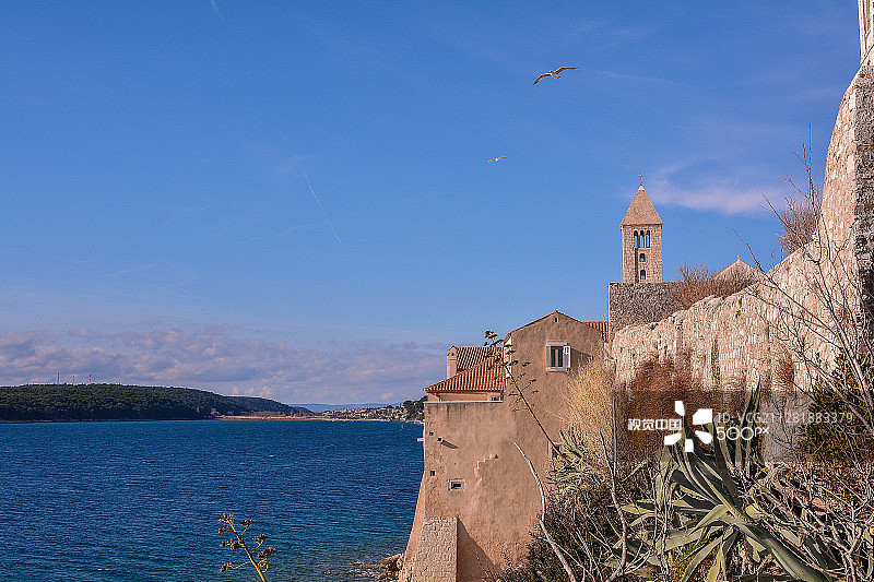 拉布岛，克罗地亚图片素材