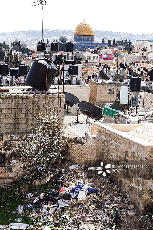 耶路撒冷圆顶清真寺图片素材
