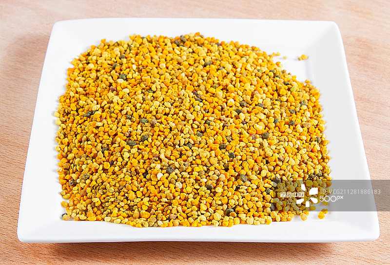 蜂花粉特写图片素材