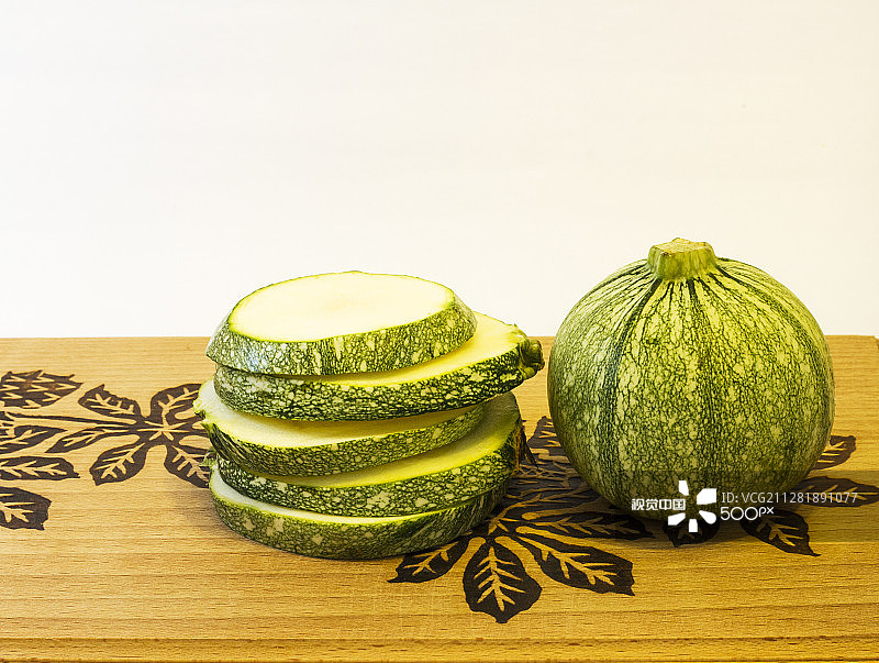 圆形西葫芦图片素材