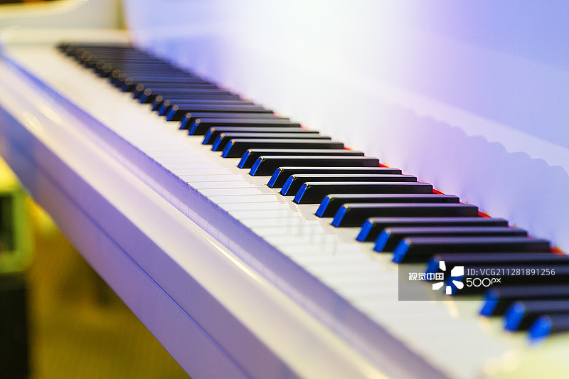 钢琴琴键图片素材