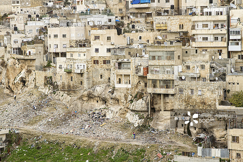 耶路撒冷锡尔万村图片素材