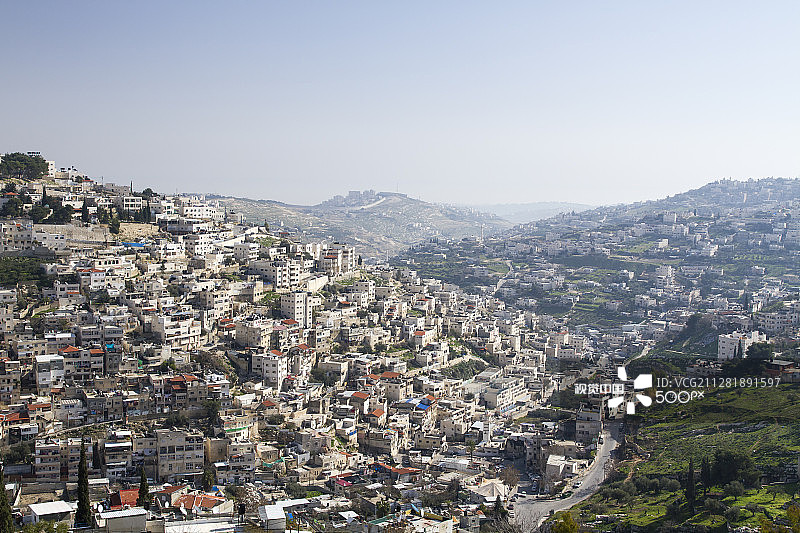 耶路撒冷锡尔万村图片素材