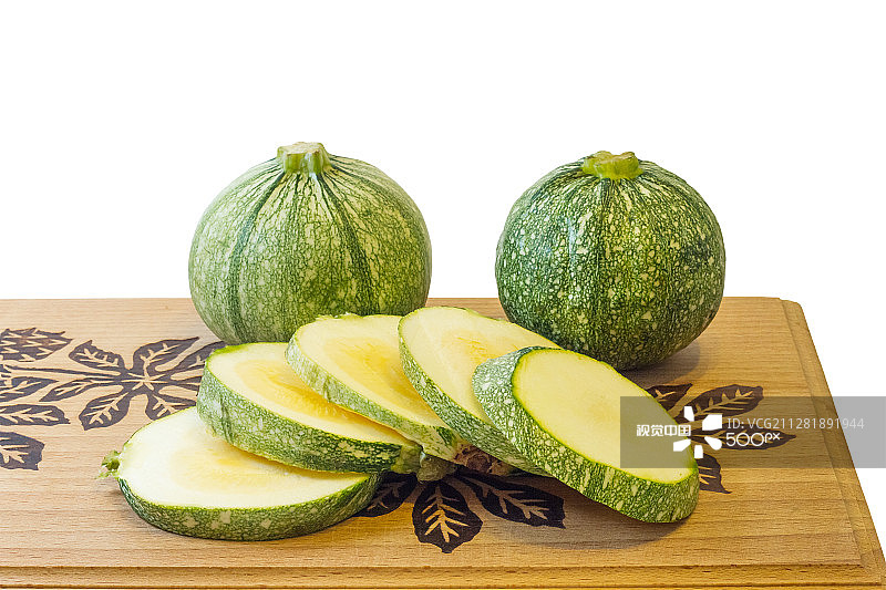 圆形西葫芦图片素材