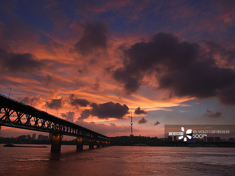 火烧云图片素材