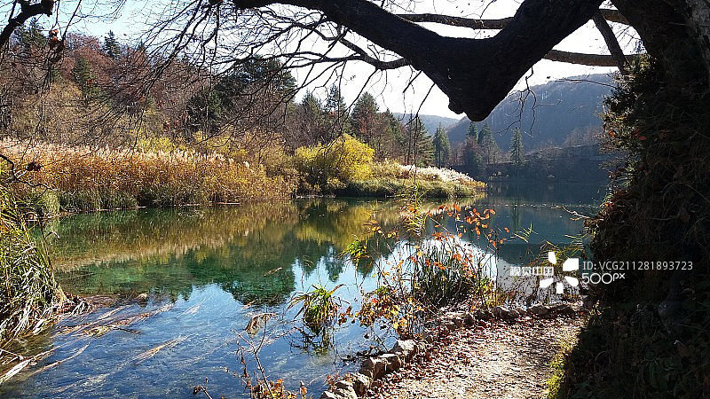 普利特维采湖图片素材