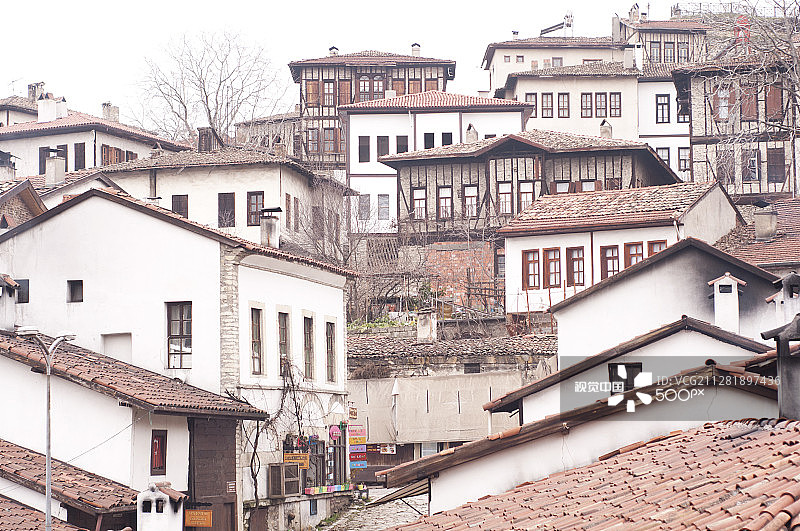 萨夫兰博卢房屋的另一视角图片素材