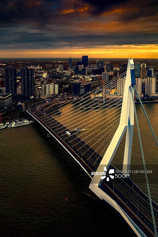 鹿特丹大厦修订版图片素材