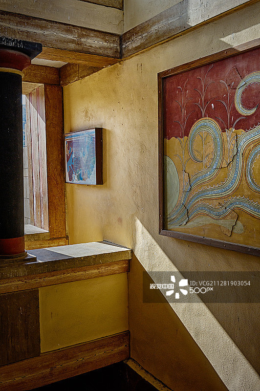 希腊伊拉克利翁克诺索斯宫-3图片素材