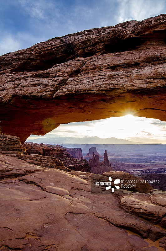 梅萨日出图片素材