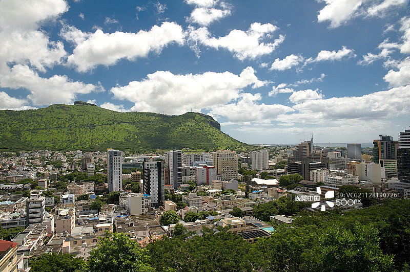路易港，毛里求斯岛图片素材