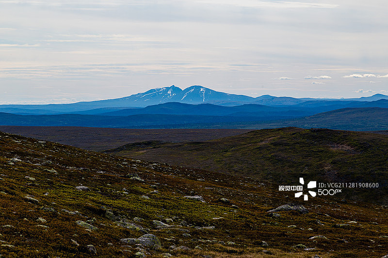 瑞典 Grovelsjon 的山区景观图片素材