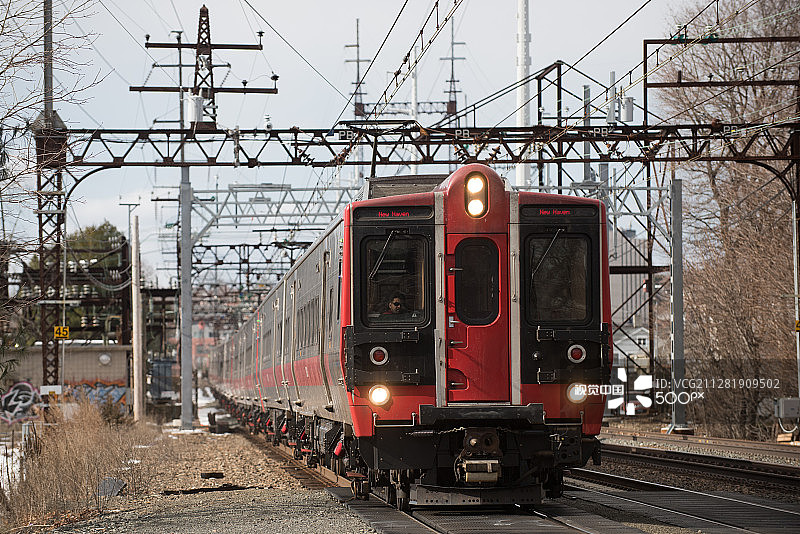 M8列车，东诺沃克站图片素材
