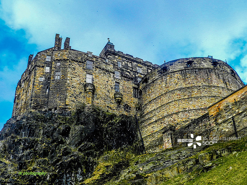 爱丁堡城堡图片素材