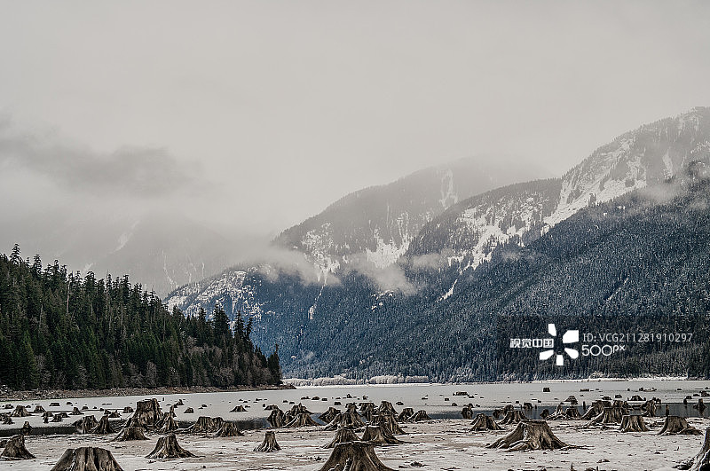 贝克湖图片素材