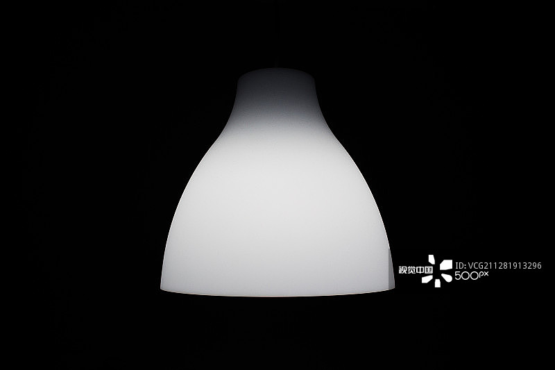 黑白台灯图片素材