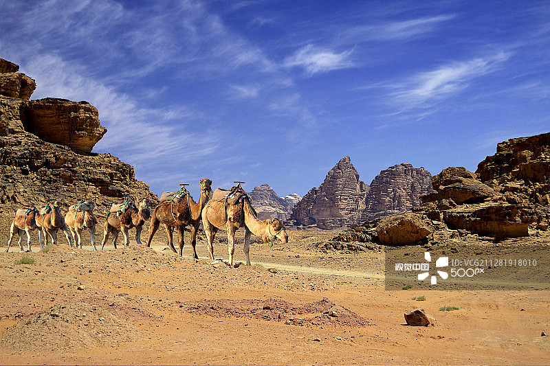 阿拉伯的劳伦斯在约旦瓦迪拉姆图片素材