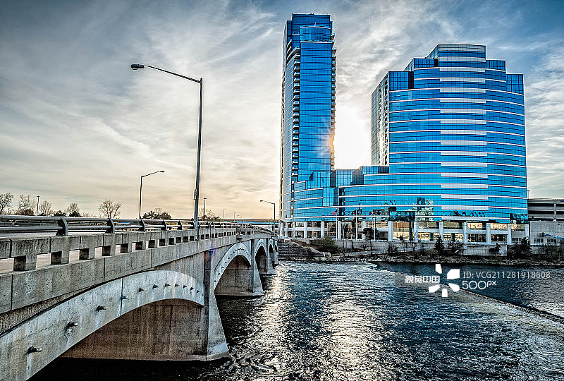 西密歇根城市景观图片素材