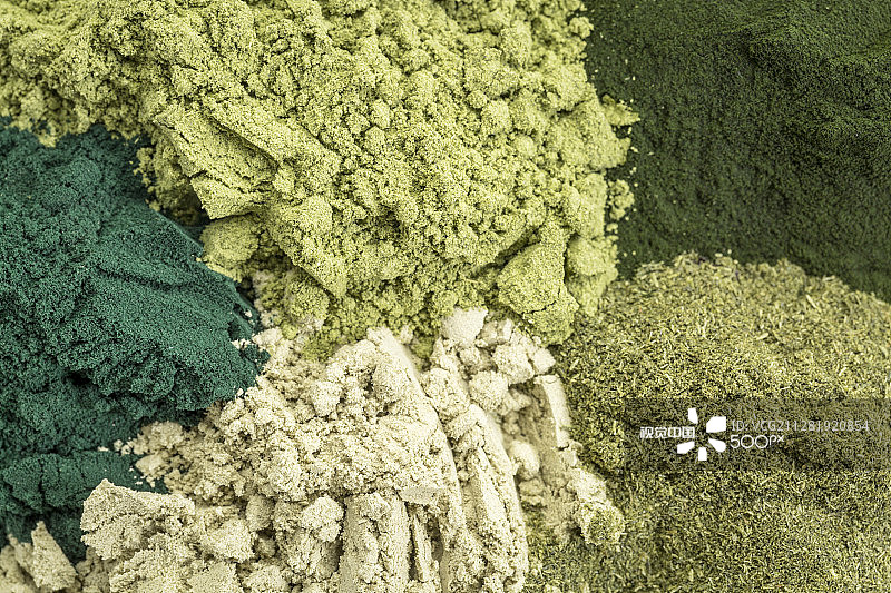 健康绿色膳食补充剂图片素材