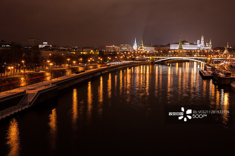 莫斯科河图片素材
