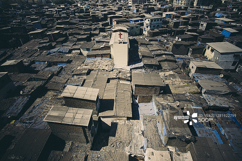 达拉维城市景观图片素材
