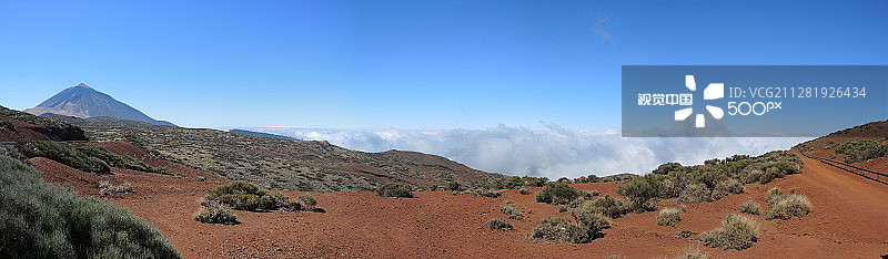 泰德峰全景图片素材