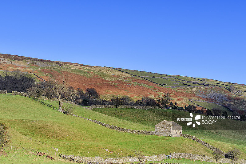约克郡山谷图片素材