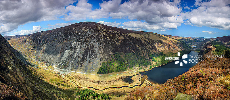格兰达洛晴朗的一天图片素材