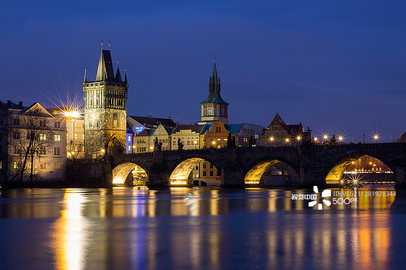 查尔斯桥图片素材