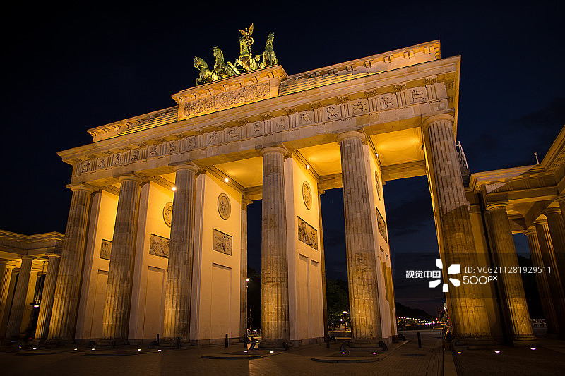 勃兰登堡门图片素材
