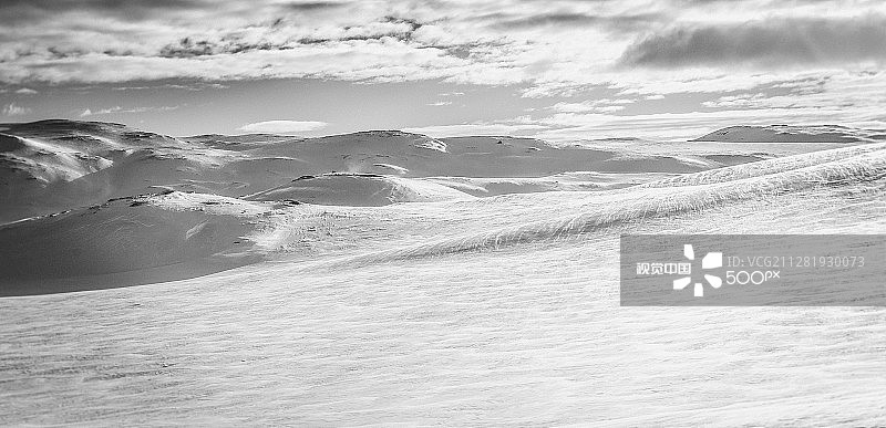 雪地划痕图片素材