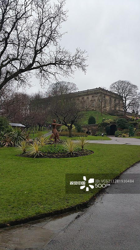 诺丁汉城堡图片素材