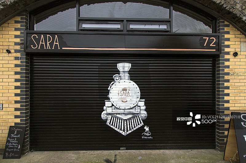 萨拉咖啡熟食店图片素材