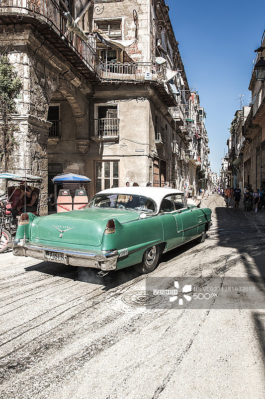古巴哈瓦那的生活图片素材