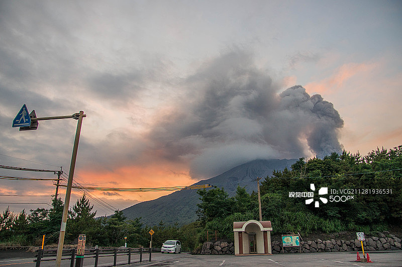 日本鹿儿岛图片素材