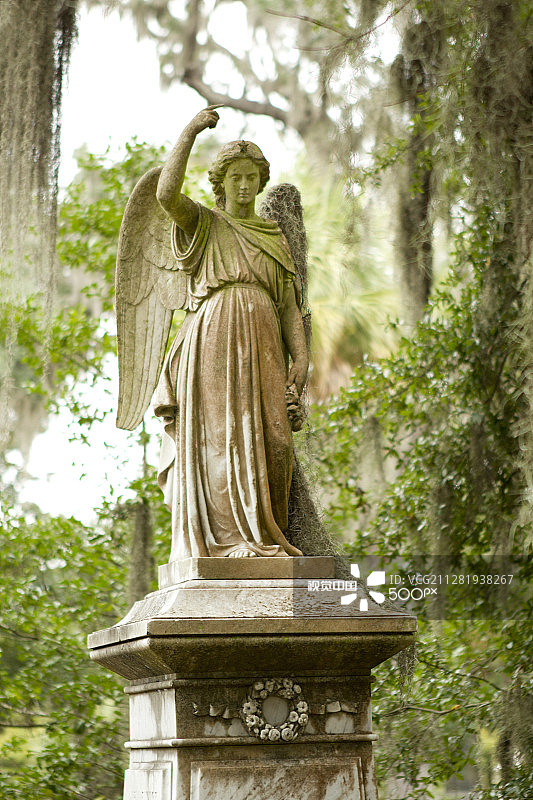 博纳旺蒂尔公墓，萨凡纳图片素材