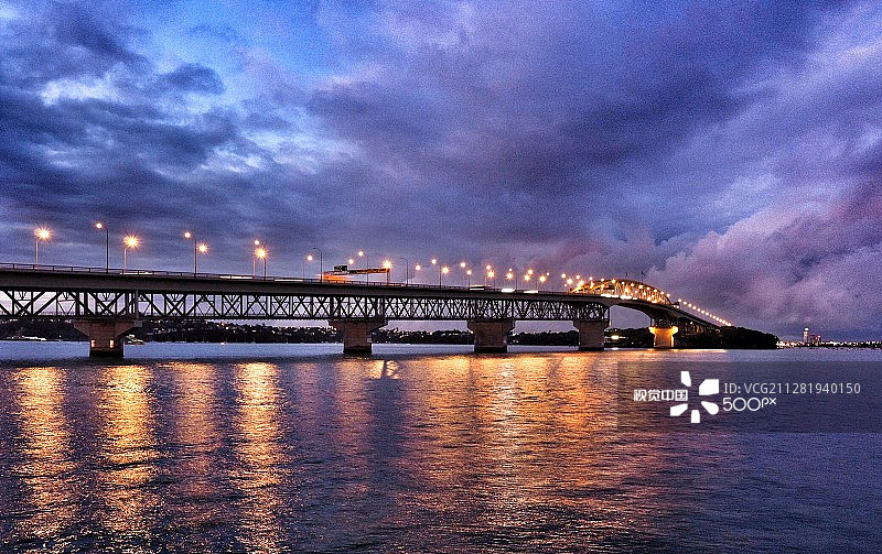 奥克兰海港大桥图片素材