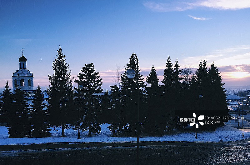 喀山克里姆林宫图片素材