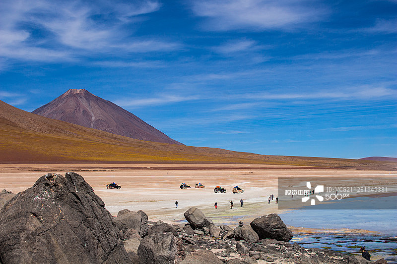 玻利维亚Laguna Vierde图片素材