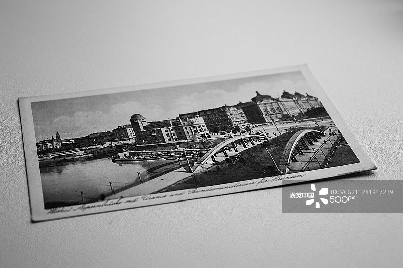 黑白风维也纳图片素材