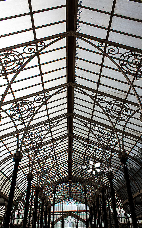 印度玻璃屋顶图片素材