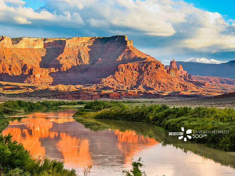 科罗拉多河渔人塔图片素材